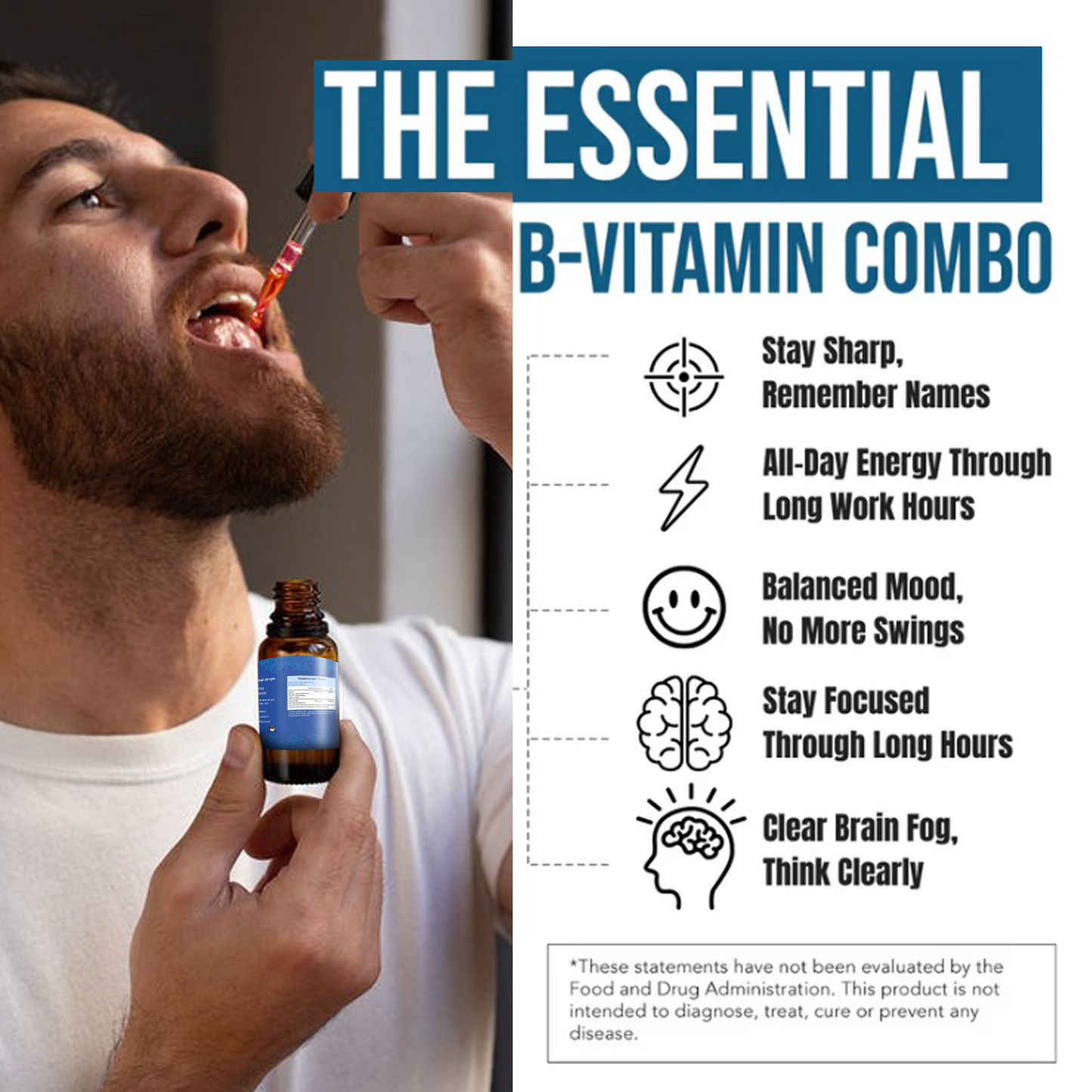 Neurovital Drops™ - Adults focus, mood, and energy