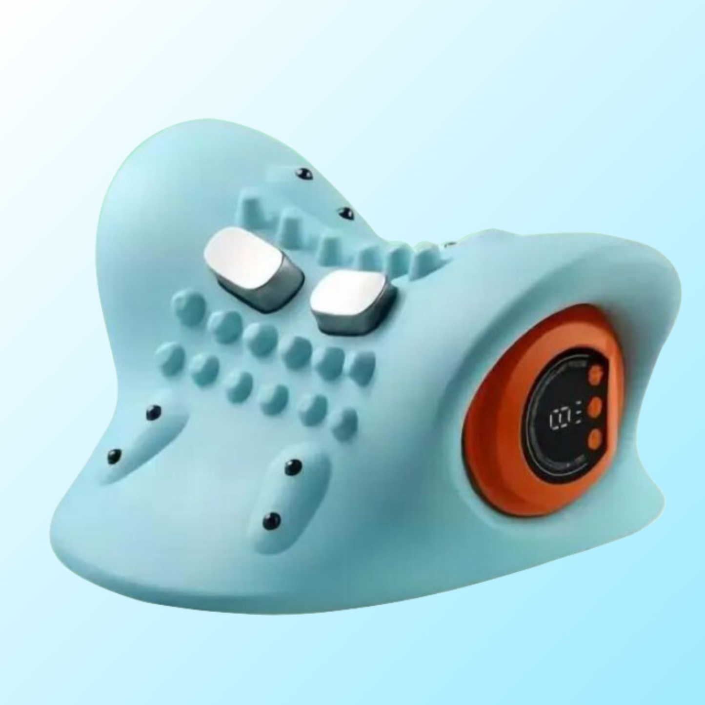 Neck Traction Device with Heat & EMS – Cervical Pain Relief & Posture Support