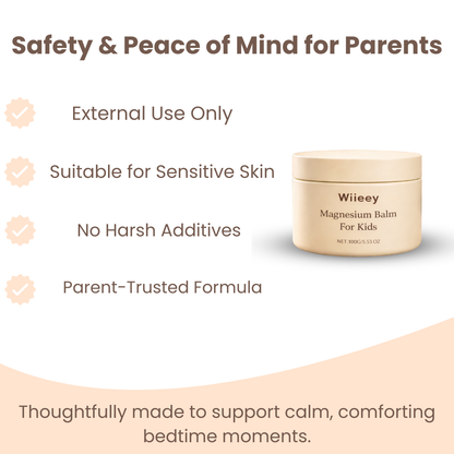 Magnesium Balm for Kids – Calm & Bedtime Comfort