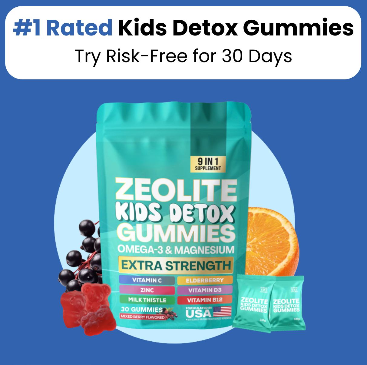 Beleaze Detox Gummies – Plant-Based Gelatin