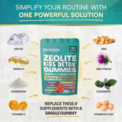 Beleaze Detox Gummies – Plant-Based Gelatin