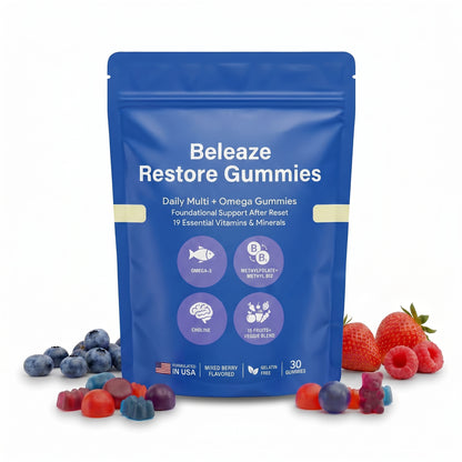 Beleaze Restore Gummies - Detox Step 2