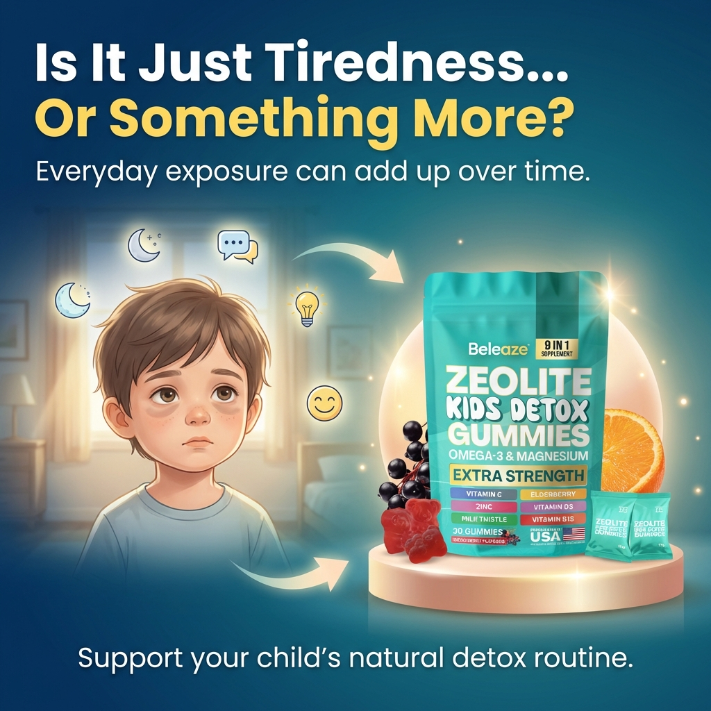 Beleaze Detox Gummies – Plant-Based Gelatin
